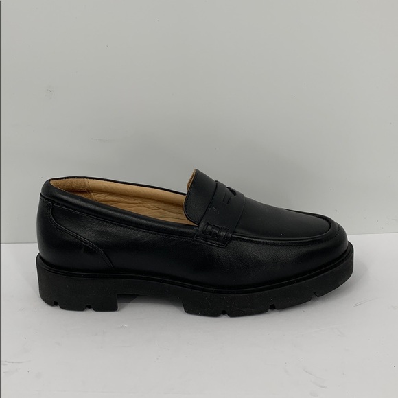 Abeo Shoes - Abeo Boulevard chunky loafer shoe black leather penny Brazil comfort slip-on 7.5